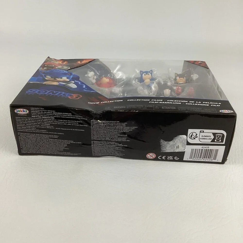 Sega Sonic The Hedgehog 3 Movie Collection 2.5" Action Figures Knuckles Shadow - Picture 5 of 6